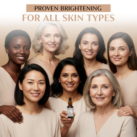 USA-made seal on Billionaire Beauty Labs serum signals trusted, domestically produced quality.