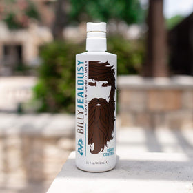 Billy Jealousy Beard Control hands application shows quick conditioning and even coverage.
