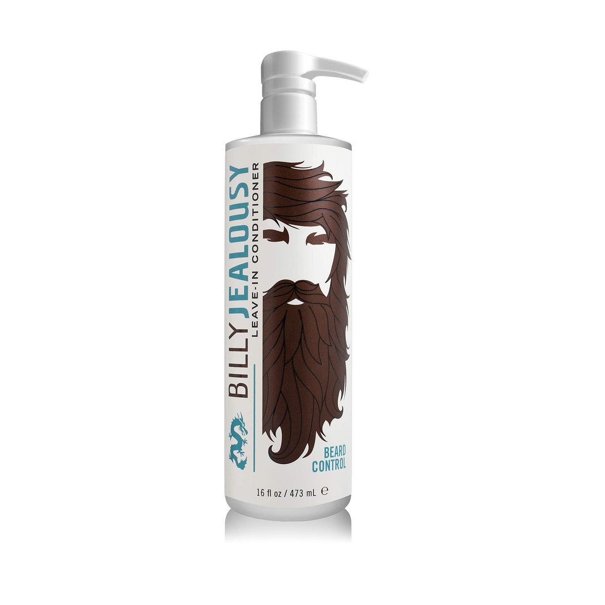 Billy Jealousy Beard Control Leave-In bottle pour provides natural look with light hold.
