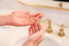 Billy Jealousy beard wash application in shower for silky-smooth beard