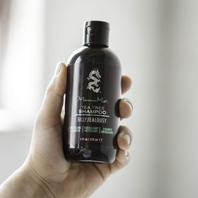 Cruelty-free and USA-made labeling on Billy Jealousy Monsoon Mist packaging