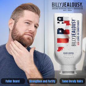 Billy Jealousy Beard Control with matte finish supports natural texture without stiffness