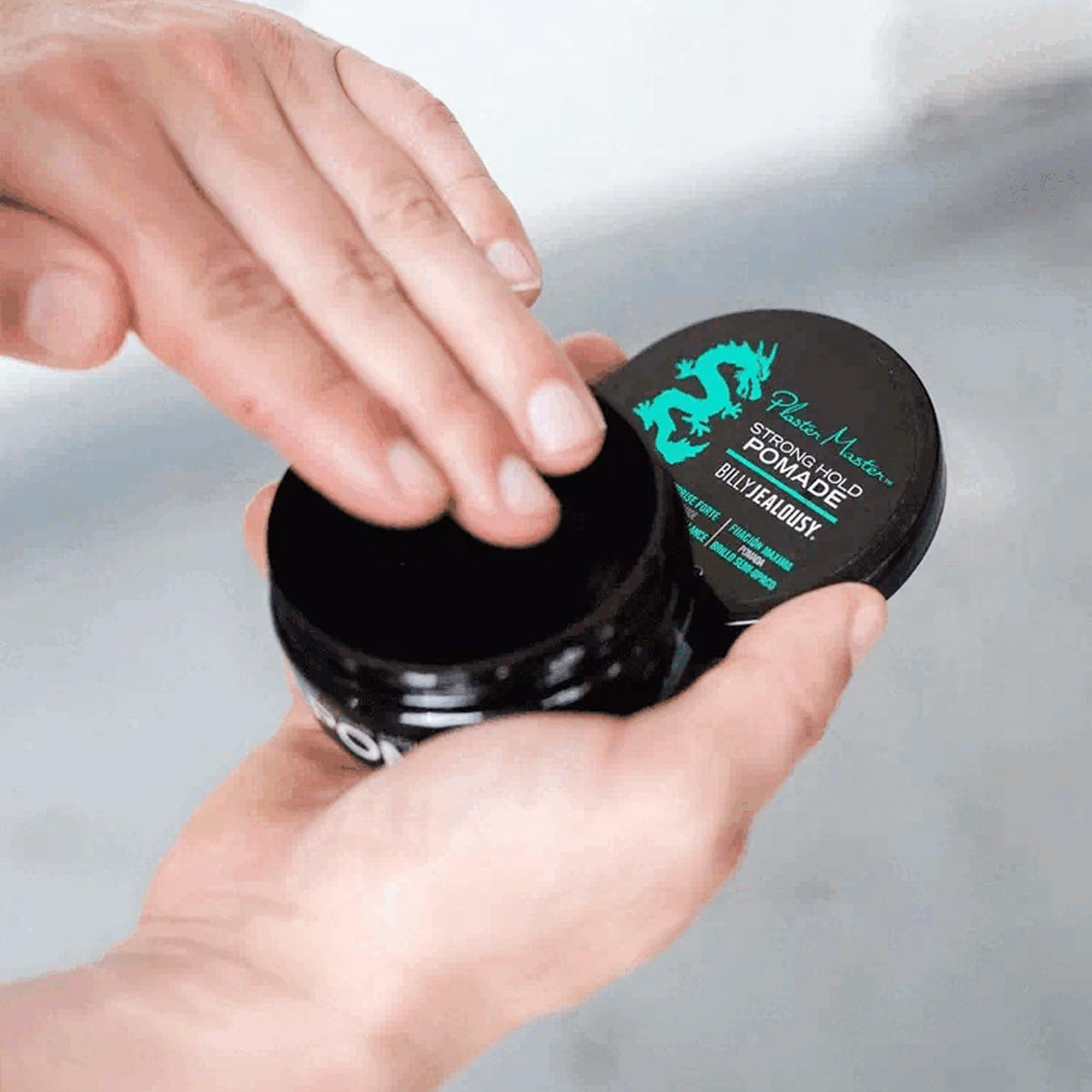Billy Jealousy Plaster Master color-safe formula protects color-treated hair.