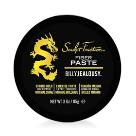 Billy Jealousy Sculpt Friction Fiber Hair Paste bottle front for styling control