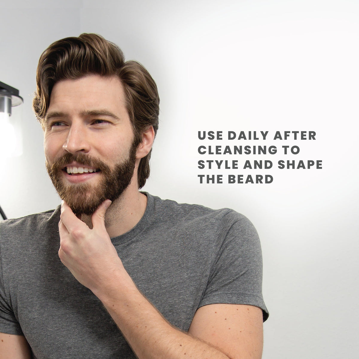 TinMan Beard Wax natural matte finish for a no-shine look