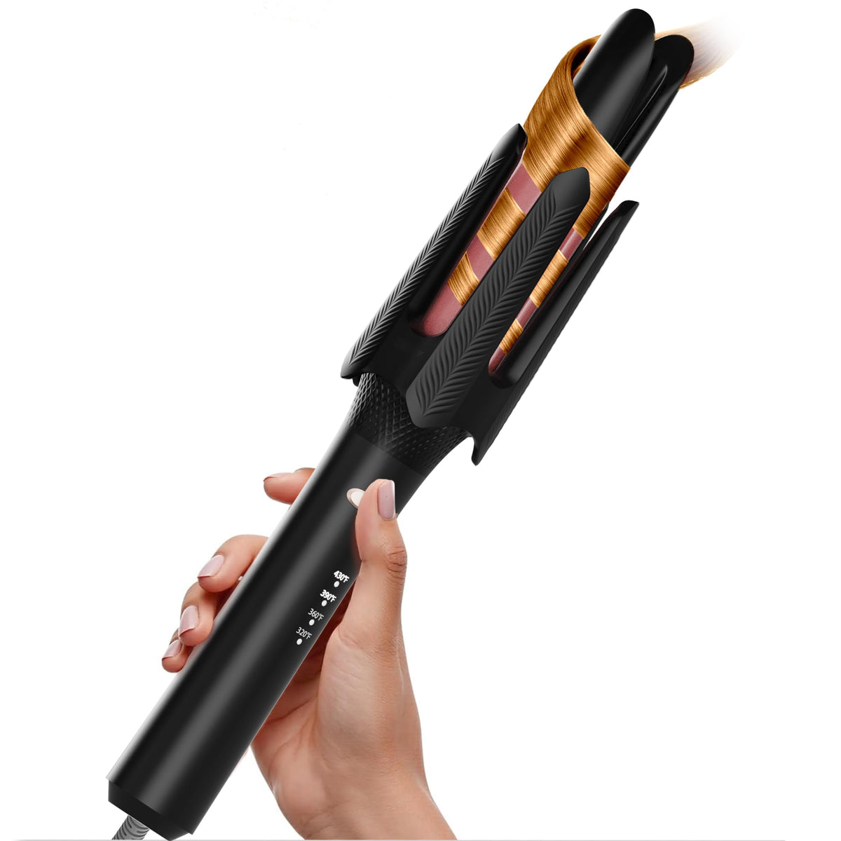 BILITOK Auto Rotating Curler with adjustable heat settings for versatile styling.