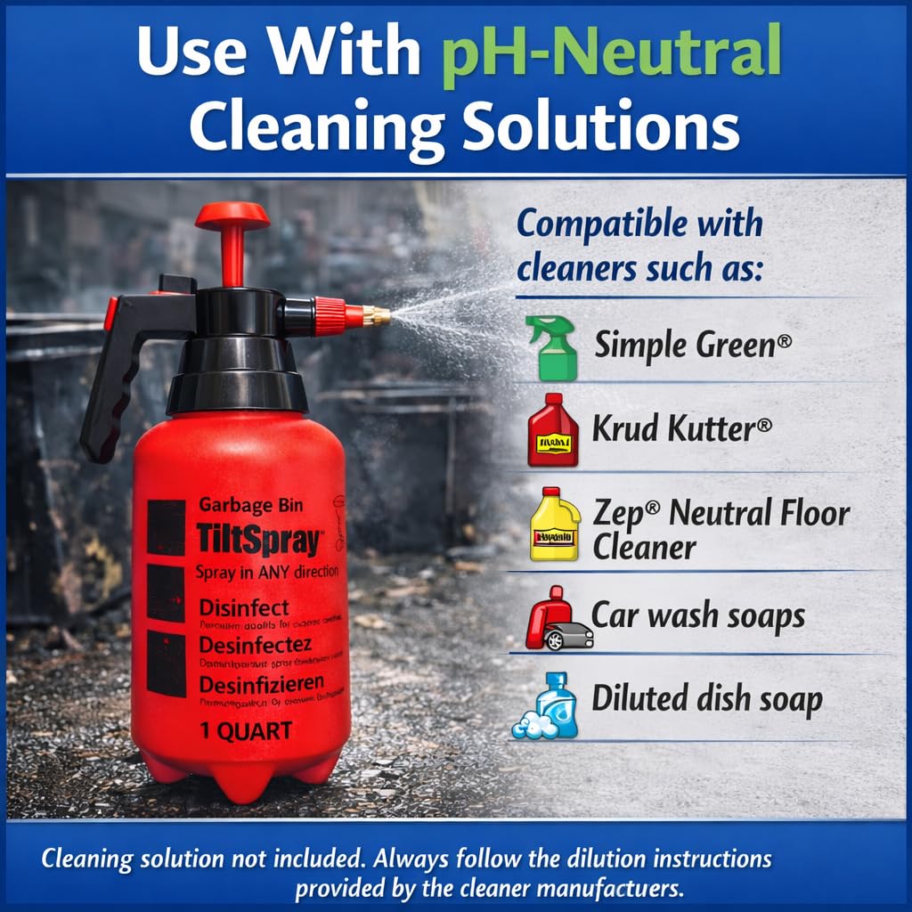BinClaw TiltSpray versatile mister for plants, cleaning, and detailing.