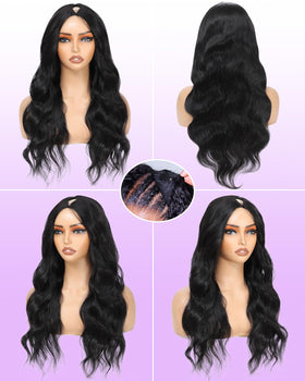 BINF V Part Wig daily wear style for versatile outfits