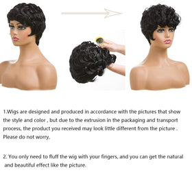 BingSing black women wig curly texture close-up highlights shape