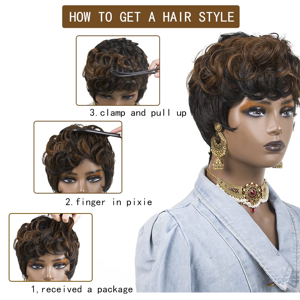 BingSing heat-resistant synthetic fiber wig remains soft and fluffy throughout wear
