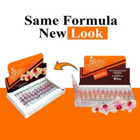 Bio Complex Bioactivo High Shine ampoules pack displays convenient single-use treatments.
