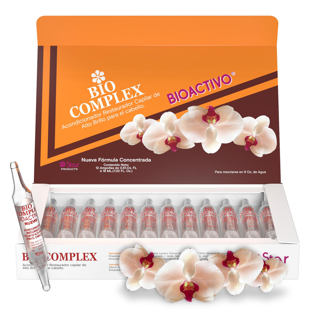 Bio Complex Bioactivo High Shine softness texture highlights deep nourishment.