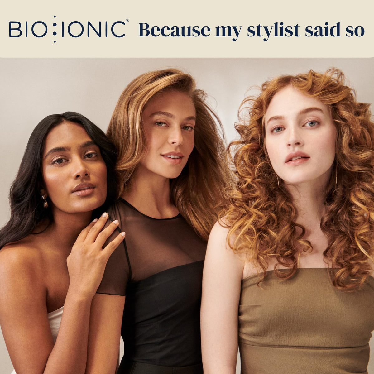 Bio Ionic 10X Styling Iron adjustable heat up to 450°F for tailored results.