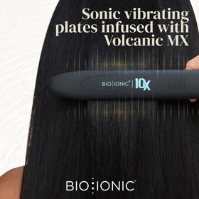 Bio Ionic 10X Styling Iron 1-hour auto shut-off for safety.