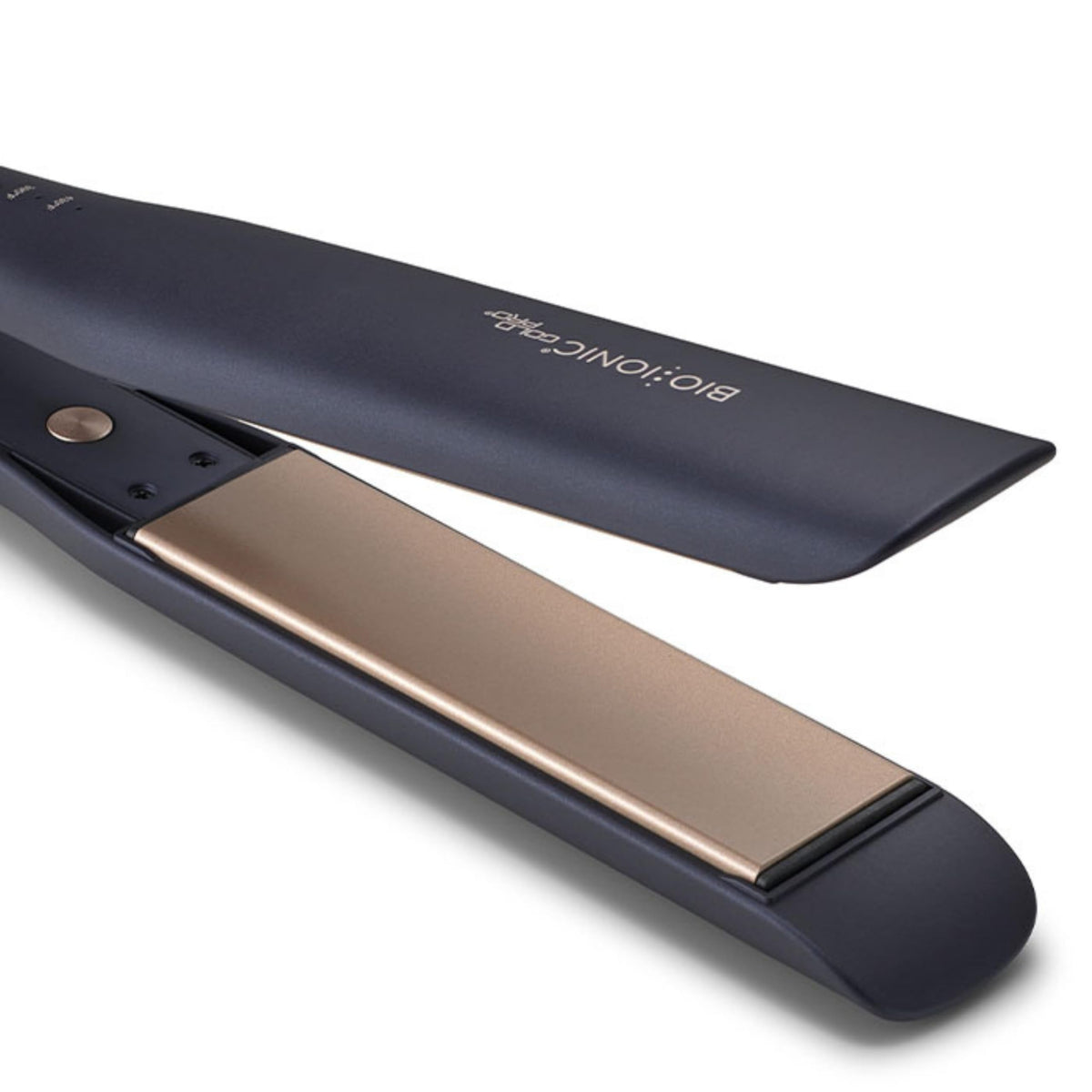 Bio Ionic GoldPro 1.5-inch iron with a 9-foot swivel cord for easy maneuverability