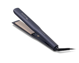 Bio Ionic GoldPro 1.5-inch styling iron with extended plates for faster, smoother straightening