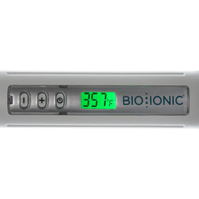 Bio Ionic Stylewinder heat-control-dial highlights customizable temperature up to 440°F.
