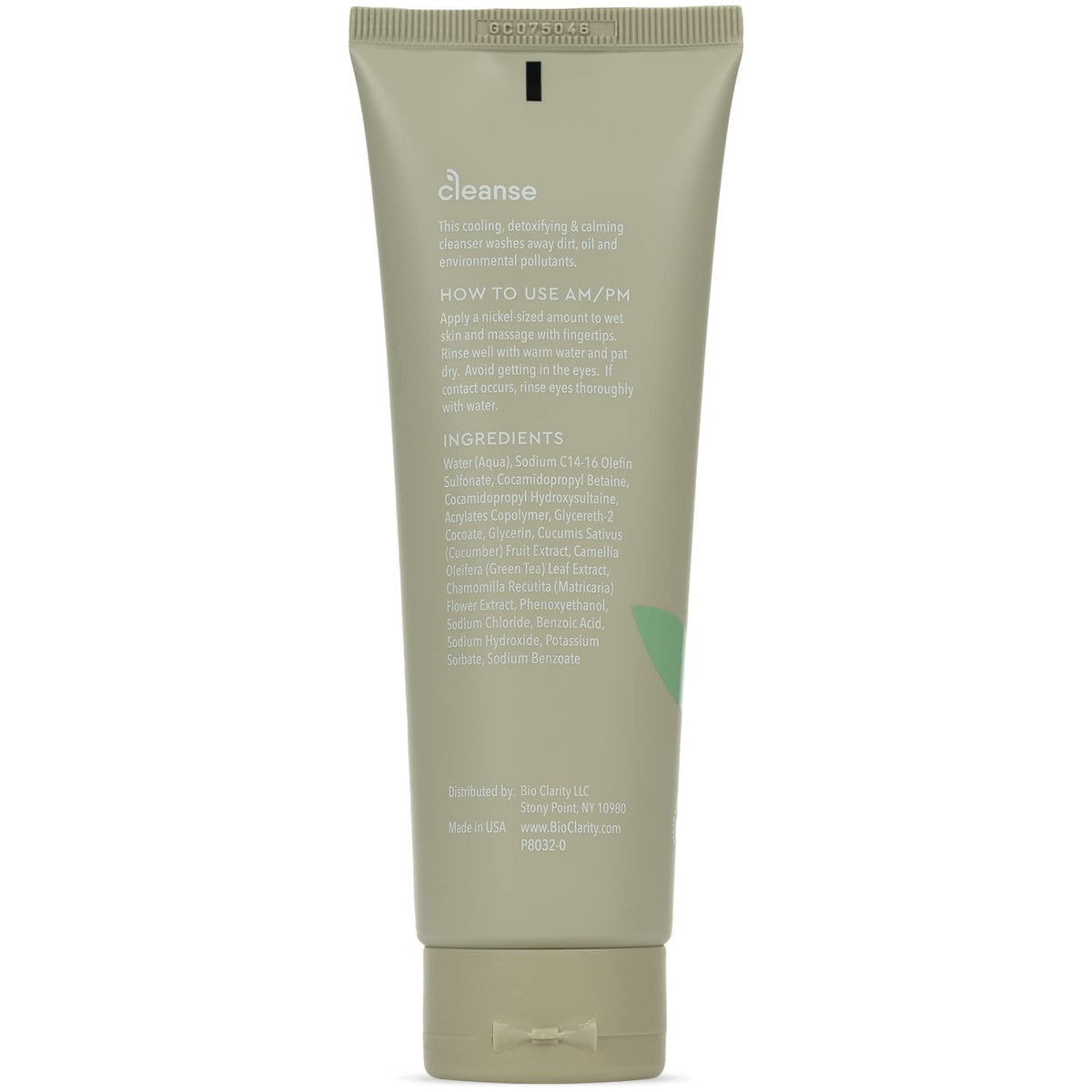BioClarity cleanser for daily use, leaving skin refreshed.