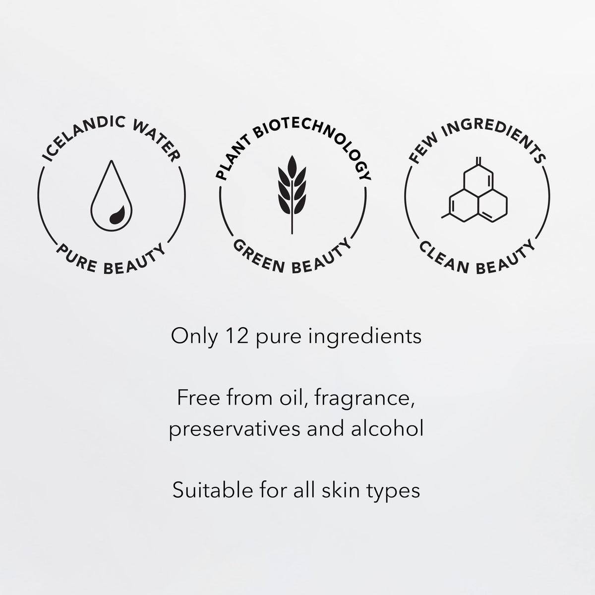 Bioeffect EGF Power Serum ingredients close-up highlights barley EGF and KGF.
