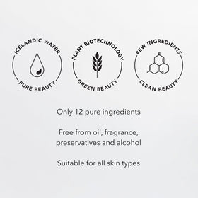 Bioeffect EGF Power Serum ingredients close-up highlights barley EGF and KGF.