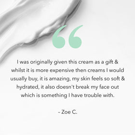 Bioeffect Hydrating Cream Moisturizer icon references hyaluronic acid for moisture retention