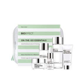 BioEffect On-the-Go EGF serum bottle promotes hydration and radiance