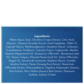 Close-up of Beyond Hydration gel texture highlighting a refreshing water-like feel.