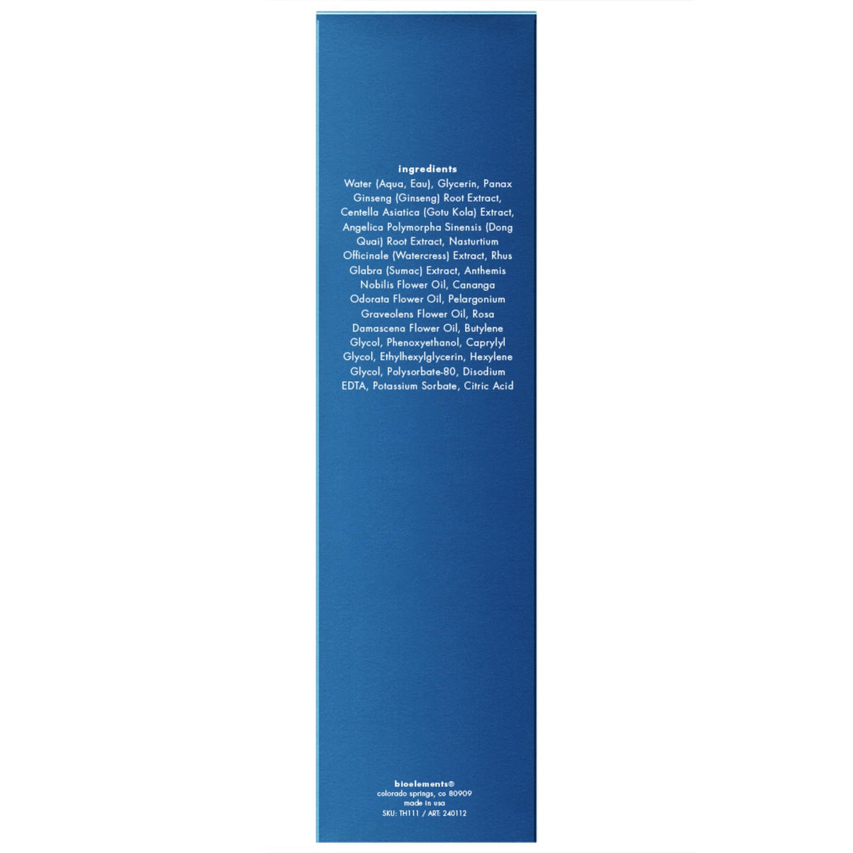 Bioelements Equalizer face spray delivering cooling hydration across the skin