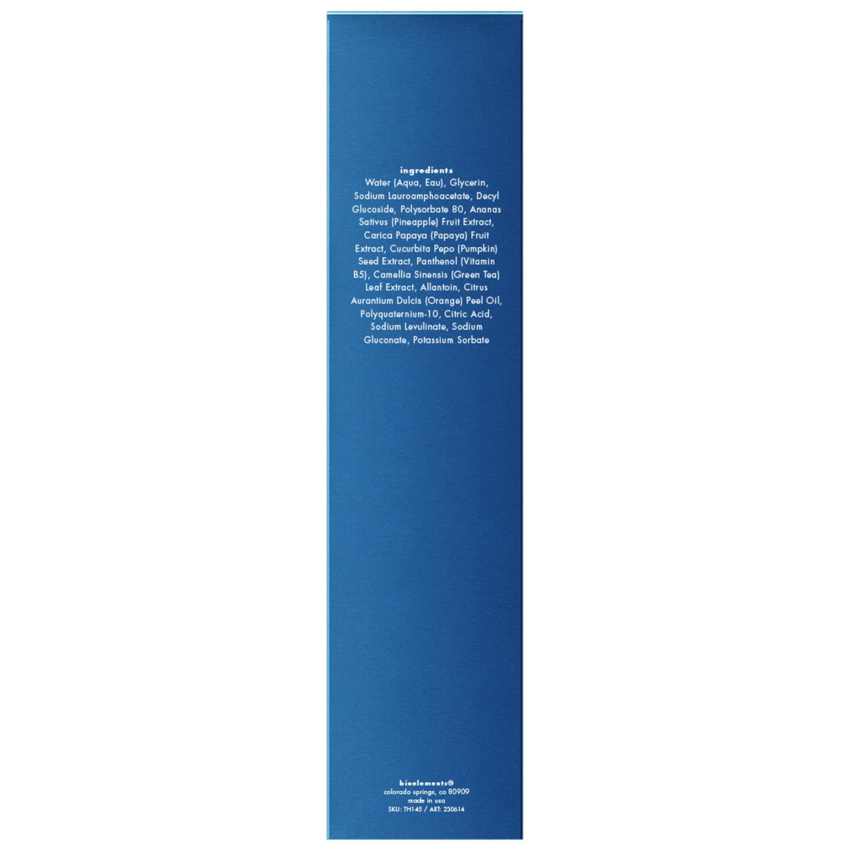 Bioelements Flash Foam Cleanser pump-dispense for easy daily cleansing.