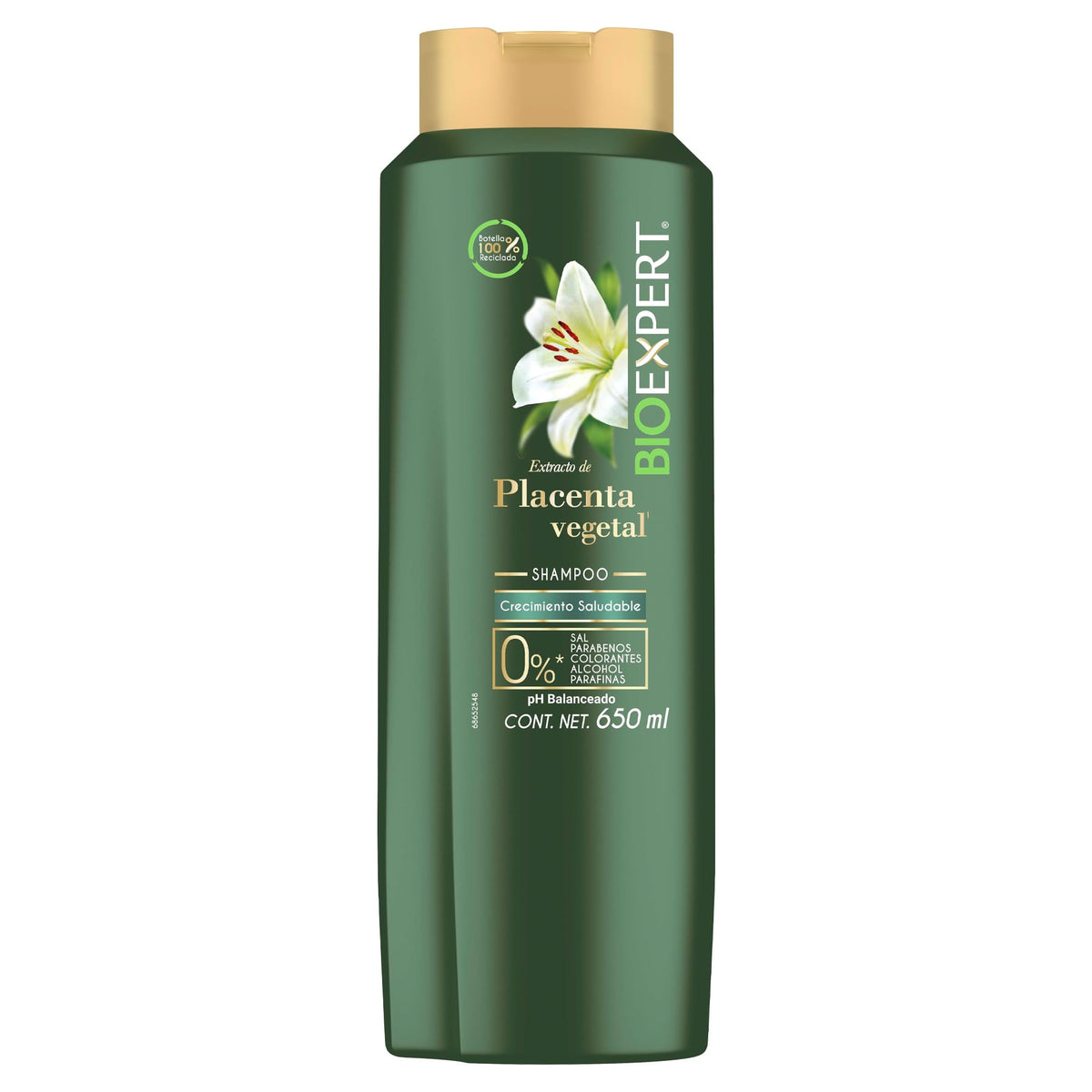 Bioexpert Shampoo bottle with plant placenta extract for gentle daily cleansing.