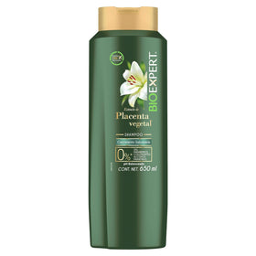 Bioexpert Shampoo bottle with plant placenta extract for gentle daily cleansing.