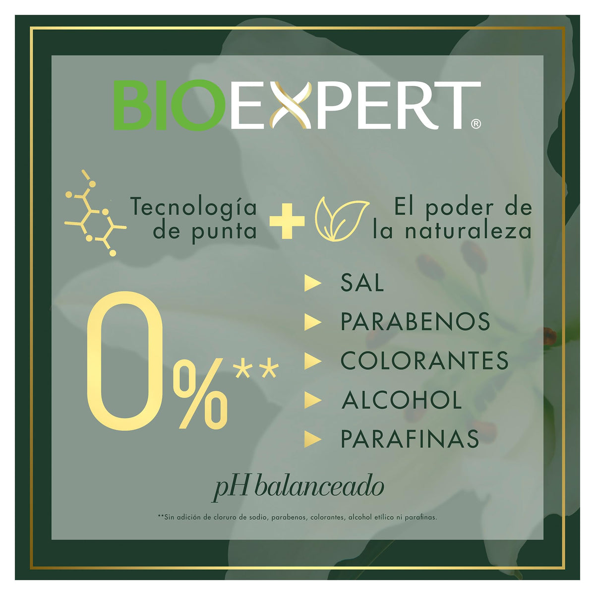 Bioexpert Shampoo in use on hair showcasing easy, everyday care.