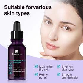 Bioglossy skincare routine with serum ready to pair with moisturizer.