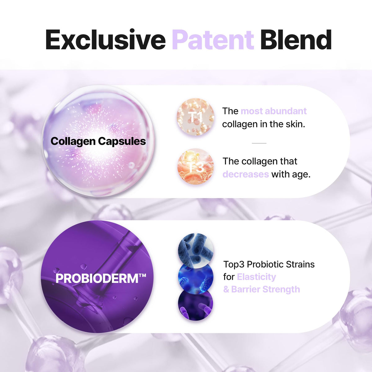 BIOHEAL BOH PROBIODERM collagen capsules close-up highlight active ingredients