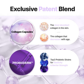 BIOHEAL BOH PROBIODERM collagen capsules close-up highlight active ingredients