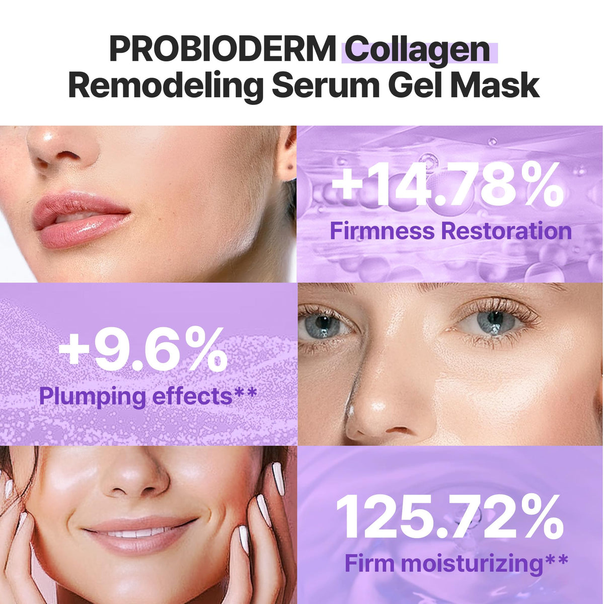 BIOHEAL BOH PROBIODERM mask unfolding shows easy, time-saving application