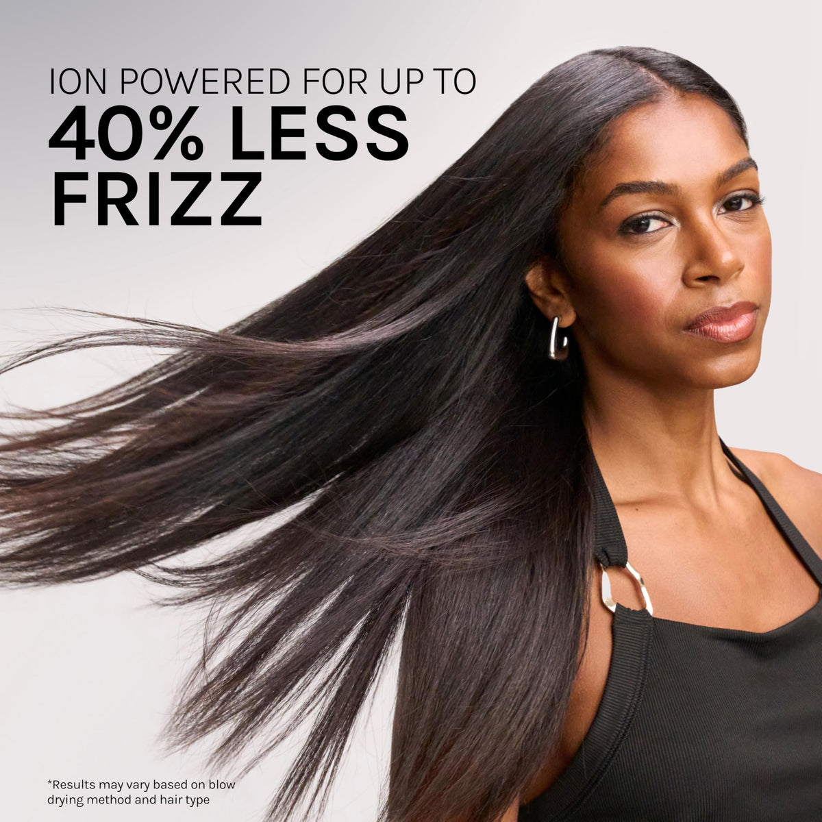 Bio Ionic AeroGravity dryer with concentrator nozzle for precise, sleek styling