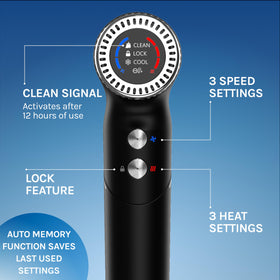 Bio Ionic AeroGravity with LED display and adjustable heat and speed controls