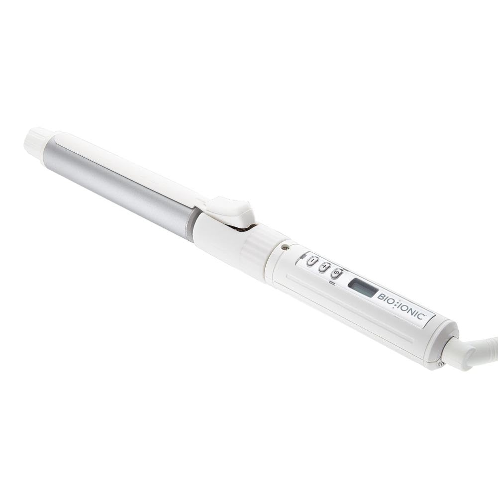 Bio Ionic Stylewinder rotating barrel enables effortless waves with the rotating clamp