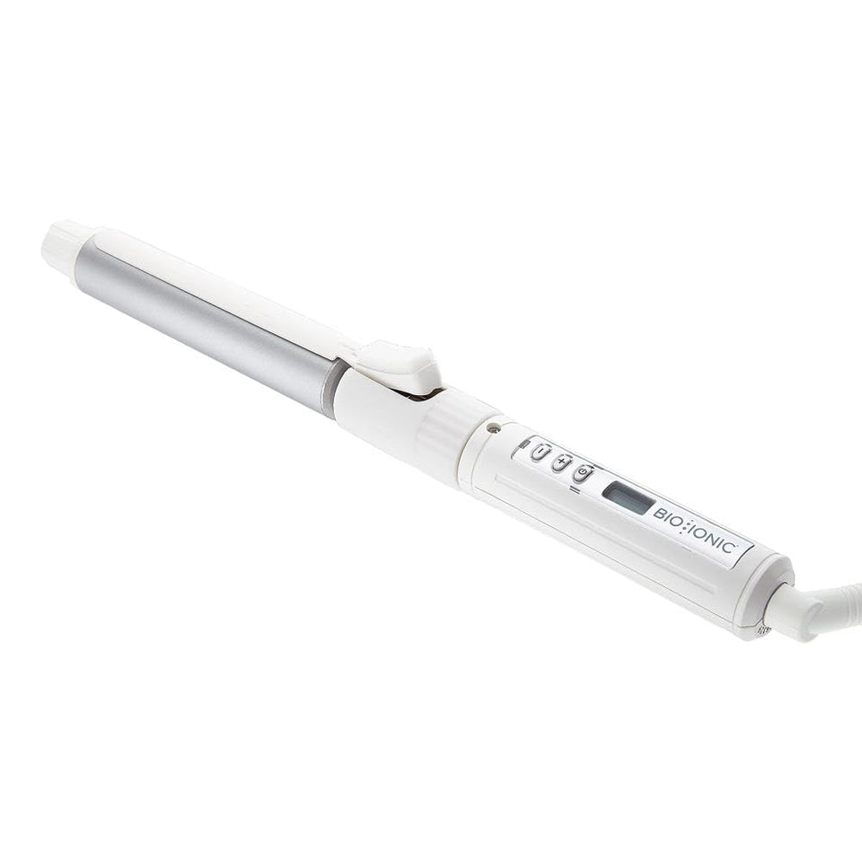 Bio Ionic Stylewinder rotating barrel enables effortless waves with the rotating clamp