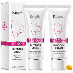 BIOKUSY buttock cream packaging promoting firming and lifting