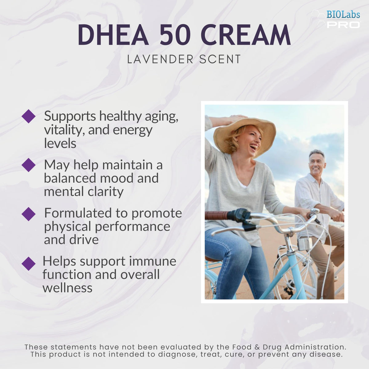 BIOLABS PRO DHEA two-month supply visual for routine use.