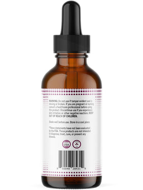 Dab of Est MAXX Oil on palm showing easy daily drops