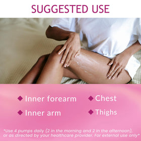 BIOLABS PRO UltraSpa application gesture illustrating easy daily skincare routine.