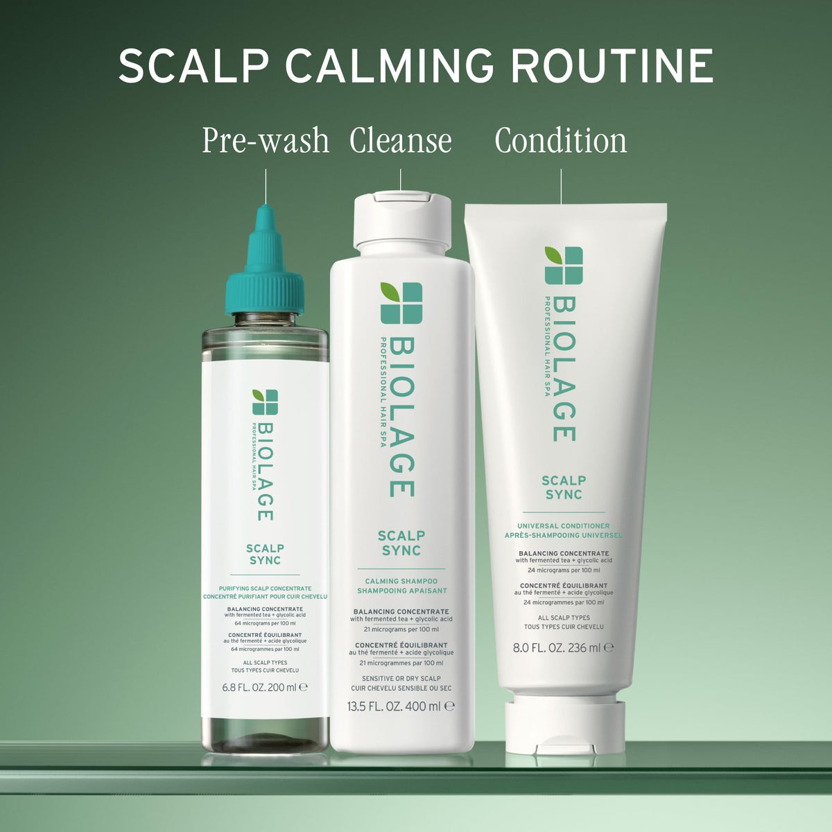 Biolage Scalp Sync Calming Shampoo safe for color-treated hair