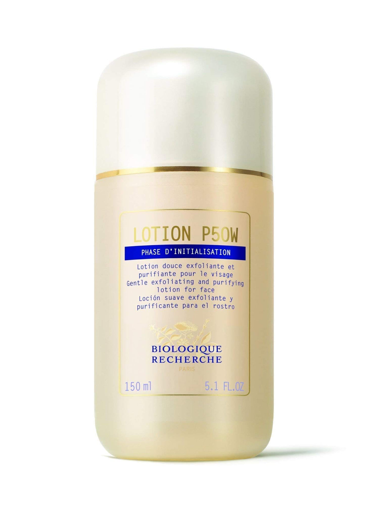 Biologique Recherche P50W lotion bottle for refined texture and subtle glow