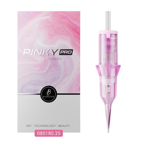 BIOMASER PINKY PRO 1RL needle closeup for ultra-fine eyebrow and lip lines