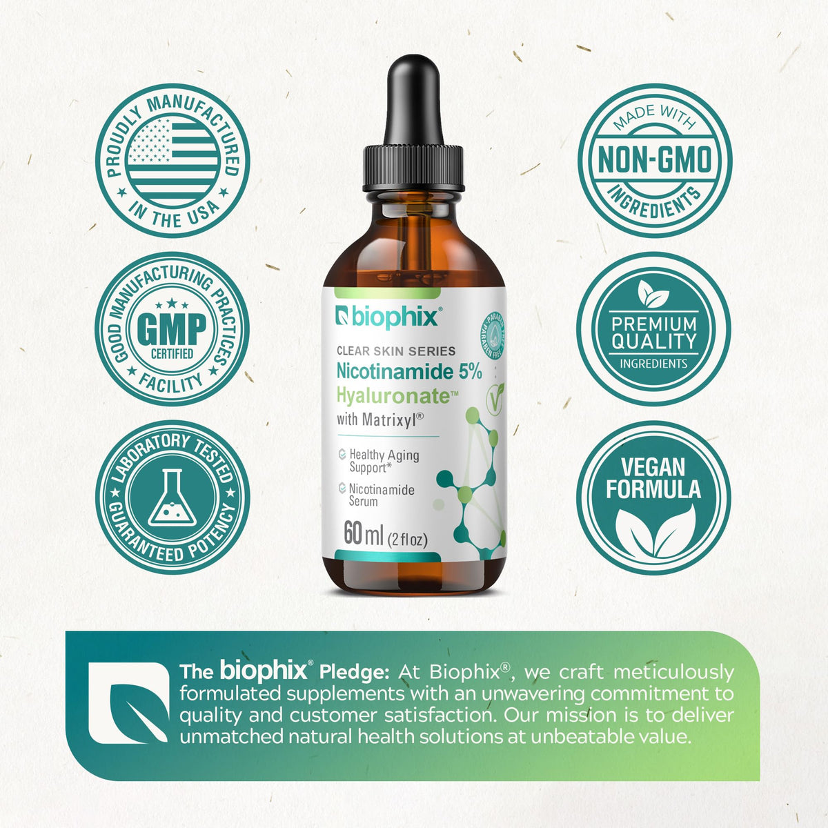 Biophix B-3 serum suitable for all skin types.