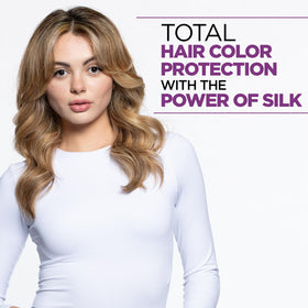 BioSilk Color Therapy Shampoo ingredients rooibos and bamboo for protection.