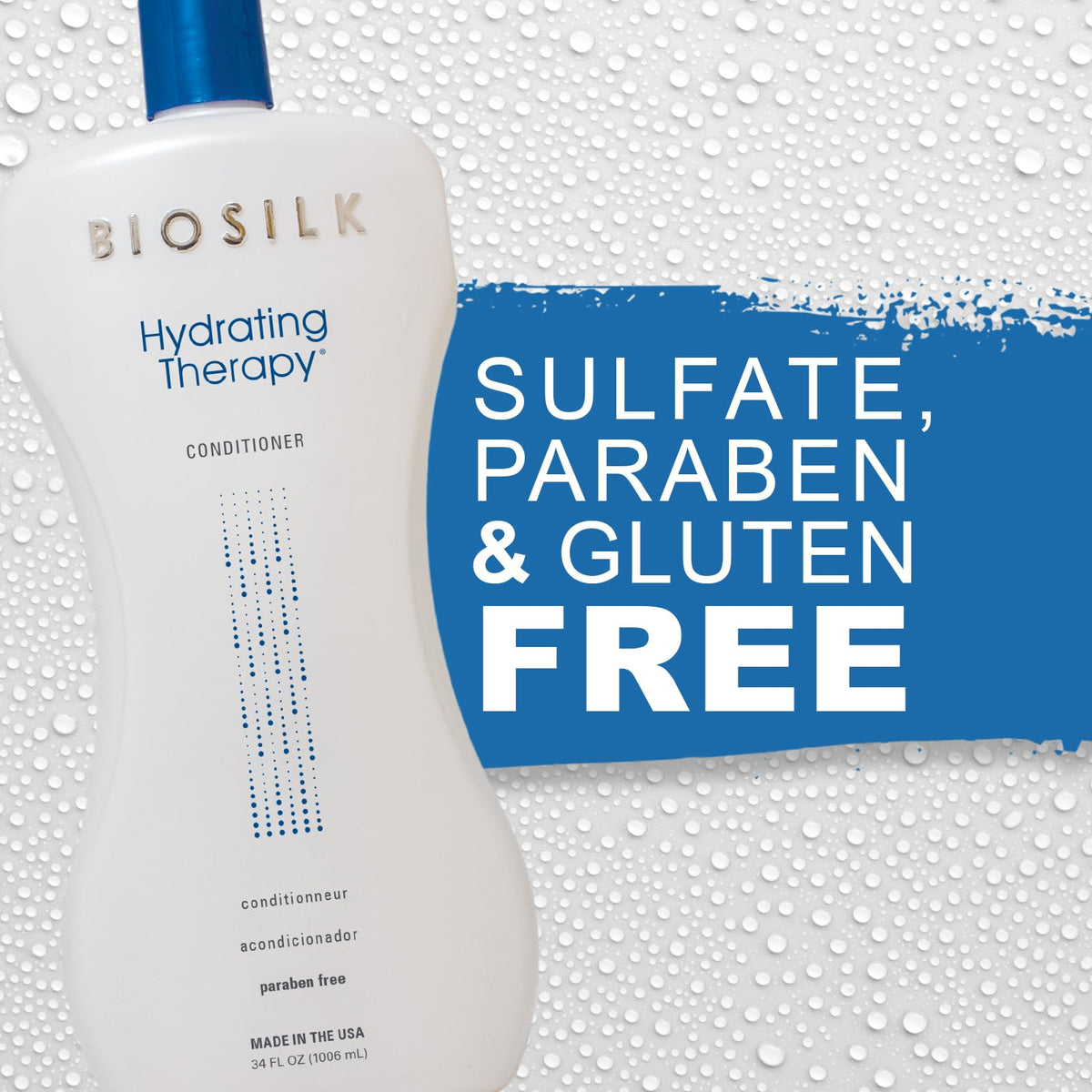 BioSilk maracuja oil ingredient detail suggesting light nourishment.
